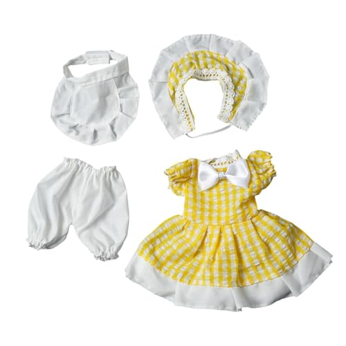 Amagogo 1/6 BJD Puppe Prinzessinnenkleid Oufit Cosplay Kleidung DIY Machen Sie Ihr eigenes Puppenkostüm für 30cm Fashion Girl, Actionfigur Puppe, Gelb Amagogo 1/6 BJD Puppe Prinzessinnenkleid Oufit Cosplay Kleidung DIY Machen Sie Ihr eigenes Puppenkostüm für 30cm Fashion Girl, Actionfigur Puppe, Gelb von Amagogo