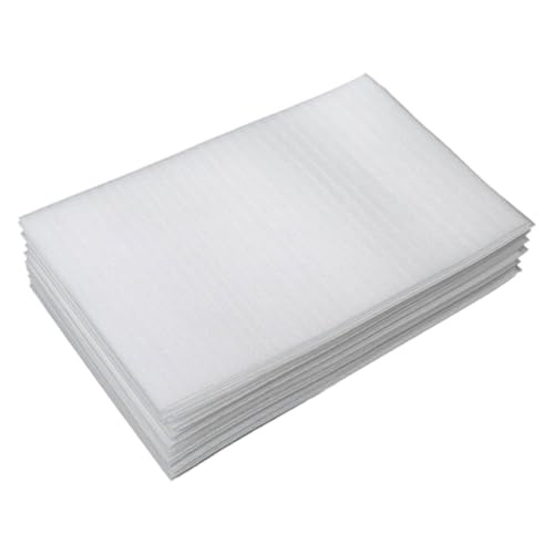 Amagogo 100 Stück Schaumstoffbeutel, Verpackungsmaterial, Verpackungsbeutel, Polsterschaumfolien für zerbrechliche Gegenstände, 15cmx20cm von Amagogo