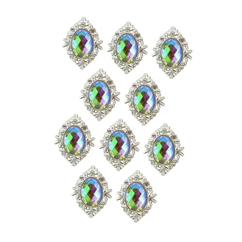 Amagogo 10x DIY Alloy Accessoires, bunt von Amagogo