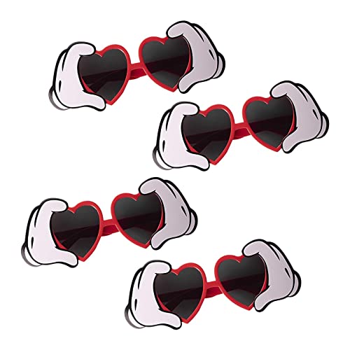 Amagogo 4 x lustige Geburtstagsfeier-Brille für Fotokabinen-Requisiten, Geschenke, zum Geburtstag, Dekoration, Kostüm, Junge, von Amagogo