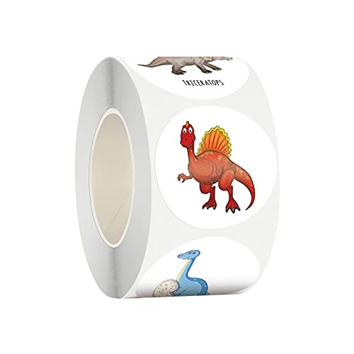 Amagogo 500 Stück niedliche Aufkleber für Kinder, selbstklebende Accessoires, dekorative Kunst, Lobanhänger, für Feiertagsverpackungen, Handwerk, 2.5CM von Amagogo