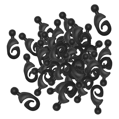 Amagogo 50Pcs Haken für Pavillon Vorhänge Zubehör für Vorhänge Baldachin Vorhang Kit Amagogo 50Pcs Haken für Pavillon Vorhänge Zubehör für Vorhänge Baldachin Vorhang Kit von Amagogo