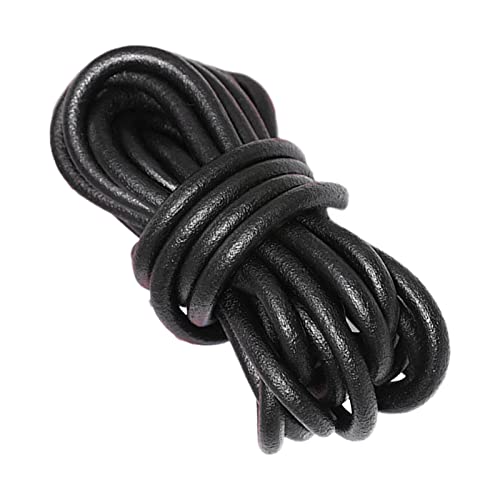 Amagogo 5M 8mm Lederschnur Kordel Rund für DIY Schmuckherstellung Halsketten Armbänder Anhänger von Amagogo