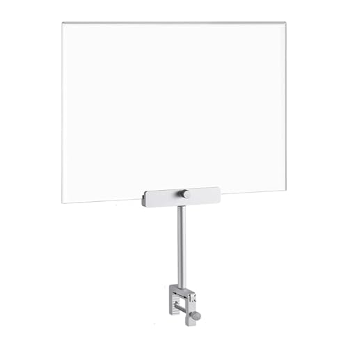 Amagogo Acrylschildhalter mit klemmern rotierender Wiederverwendung, Warenschild Display -Clip für Supermarktausstellung, HangRails und Röhrchen, Silber Amagogo Acrylschildhalter mit klemmern rotierender Wiederverwendung, Warenschild Display -Clip für Supermarktausstellung, HangRails und Röhrchen, Silber von Amagogo