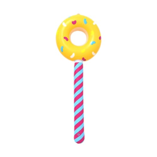 Amagogo Aufblasbarer Donut -Stick, Donut -Formballon, kreativer großer 31,5 '' Candy Geburtstagsfeier Dekoration für den Urlaub, Gelb Amagogo Aufblasbarer Donut -Stick, Donut -Formballon, kreativer großer 31,5 '' Candy Geburtstagsfeier Dekoration für den Urlaub, Gelb von Amagogo