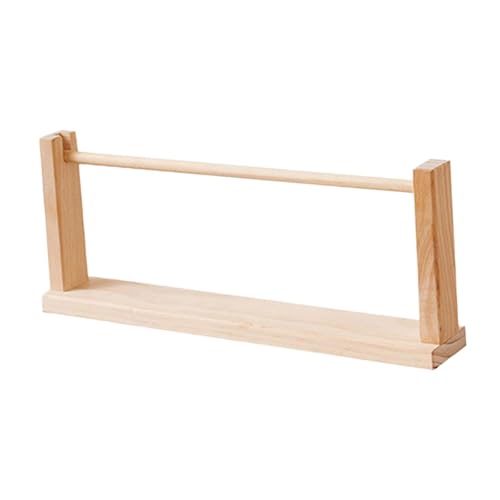 Amagogo Band-Organizer aus Holz, Bandrollenhalter, platzsparendes Spulenaufbewahrungswerkzeug, Spulenspender, Bandaufbewahrungsregal für die Konditorei, 40 cm x 5.6 cm x 16 Amagogo Band-Organizer aus Holz, Bandrollenhalter, platzsparendes Spulenaufbewahrungswerkzeug, Spulenspender, Bandaufbewahrungsregal für die Konditorei, 40 cm x 5.6 cm x 16 von Amagogo