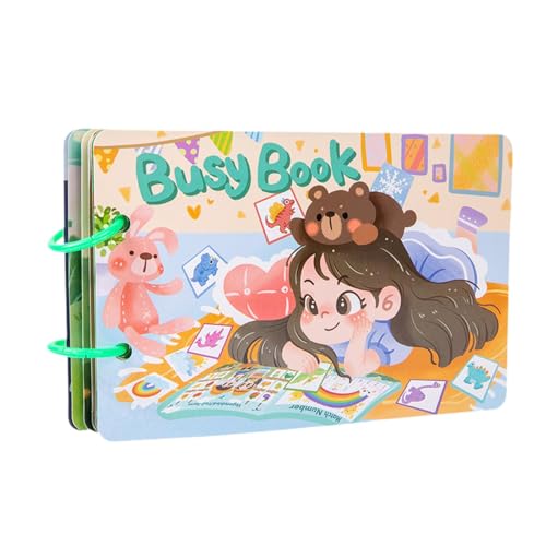 Amagogo Busy Sticker Book Lernspielzeug Fantasie Handwerk Feinmotorik Entwicklung Sensorisches Spielzeug für Kinder Geburtstagsgeschenke Kleinkinder, 12 Seiten Amagogo Busy Sticker Book Lernspielzeug Fantasie Handwerk Feinmotorik Entwicklung Sensorisches Spielzeug für Kinder Geburtstagsgeschenke Kleinkinder, 12 Seiten von Amagogo