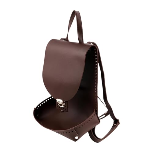 Amagogo DIY Rucksack Herstellung Set Teile Handgewebte Tasche mit Löchern Taschenboden zum Häkeln, Dunkles Khaki Amagogo DIY Rucksack Herstellung Set Teile Handgewebte Tasche mit Löchern Taschenboden zum Häkeln, Dunkles Khaki von Amagogo