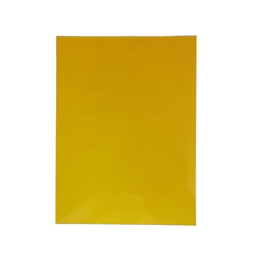 Amagogo Feste Photopolymer-Platte, Gummi-Stempel, die festes Polymer-sterben-Harz, gelbes Drucken Buchdruck Handwerk, Letterpress Polymer von Amagogo