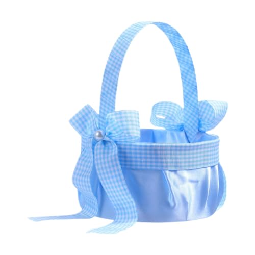 Amagogo Hochzeitskorb, Aufbewahrungskorb, Braut-Accessoires, vielseitig einsetzbar für Zeremonie, Brautjungfer, Party, Blau Amagogo Hochzeitskorb, Aufbewahrungskorb, Braut-Accessoires, vielseitig einsetzbar für Zeremonie, Brautjungfer, Party, Blau von Amagogo