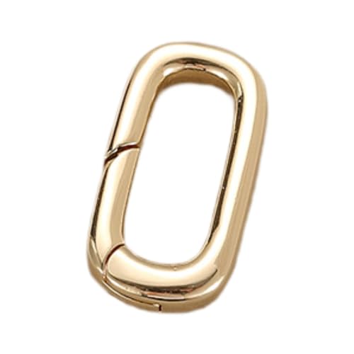 Amagogo Hummerverschluss DIY Decoration Dekorative vielseitige Stecker Schnappschmuck Making Push Snap für Halskettenarmbänder Geburtstag, Rechteck von Amagogo