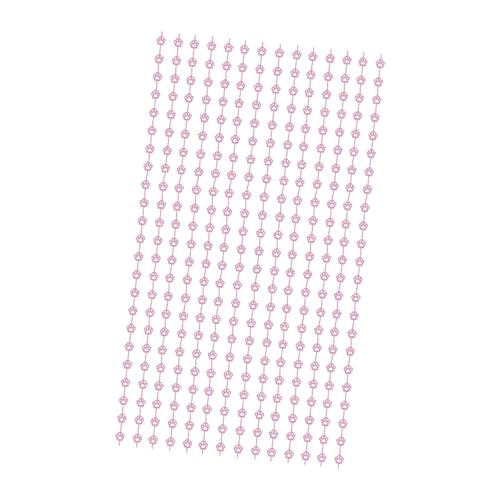 Amagogo Hundepfoten Fringe Vorhang Hintergrund 39.37inchx78.74inch Foto Prop Party Dekorationen für Hochzeitsabschlussfeier Engagement, Rosa von Amagogo