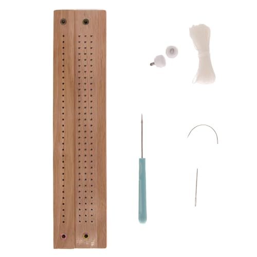 Amagogo Komplettes Buchbinde-Werkzeugset, Buchbinde-Sets, Notizbuch, gewachster Faden, DIY-Bindehandwerk von Amagogo