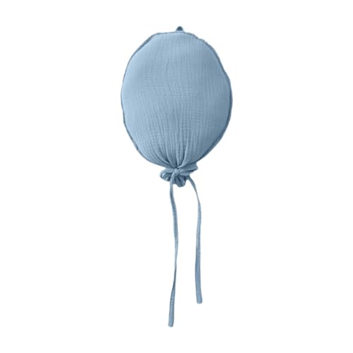Amagogo Minimalistische Stoffballon-Dekoration, Kinderzimmer-Wanddekoration, einfach aufzuhängen, leichtes Ornament, 3D-Wandbehang, Blau Amagogo Minimalistische Stoffballon-Dekoration, Kinderzimmer-Wanddekoration, einfach aufzuhängen, leichtes Ornament, 3D-Wandbehang, Blau von Amagogo