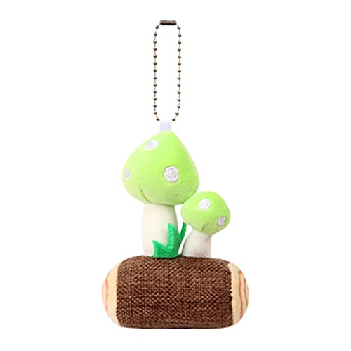 Amagogo Niedlicher Kleiner Pilz Plüsch Schlüsselanhänger, Rucksack Dekoration, Handtaschen Charm Ornament für Geburtstagsgeschenke von Amagogo