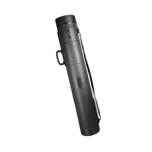 Amagogo Posterröhre mit verstellbarem Riemen, Transportröhre zur Aufbewahrung von Kunstwerken und Postern, zum Transportieren von Dokumenten, Blaupausen, 18.5cm L 110to180 cm von Amagogo