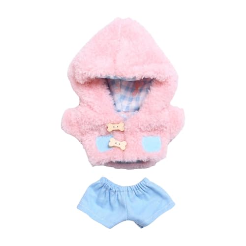 Amagogo Puppen-Kapuzenpullover, Kleidung, Anhänger, Puppen-Outfits für kleine Modegeschenke, abnehmbare Anzieh-Puppenkleidung für 5,91-Zoll-Puppen, Rosa Amagogo Puppen-Kapuzenpullover, Kleidung, Anhänger, Puppen-Outfits für kleine Modegeschenke, abnehmbare Anzieh-Puppenkleidung für 5,91-Zoll-Puppen, Rosa von Amagogo