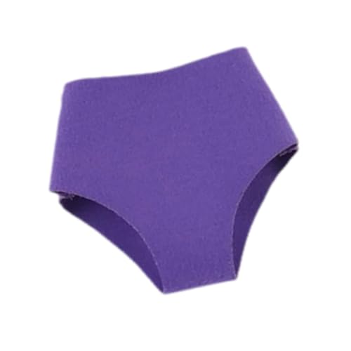 Amagogo Puppenkleidung für weibliche Puppen im Maßstab 1/6, Actionfigur-Kleidung, modisch, Mini, 1:6, Sportshorts, Bikinihose, Unterwäsche, Höschen, Violett von Amagogo