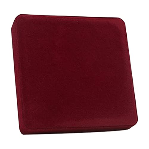 Amagogo Samt Schmuckschatulle Perlenkette Box Halter Tragbar für Geburtstag Jahrestag Valentinstag Muttertag Vatertag Hochzeitstag Geschenk, 19x19x4cm, Rotes inneres Herz Amagogo Samt Schmuckschatulle Perlenkette Box Halter Tragbar für Geburtstag Jahrestag Valentinstag Muttertag Vatertag Hochzeitstag Geschenk, 19x19x4cm, Rotes inneres Herz von Amagogo