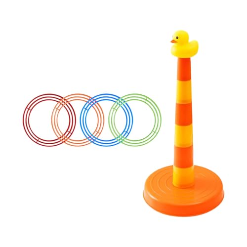 Amagogo Sport-Wurfspiel-Set für Kinder, Wurfringe-Spiel, Outdoor, Strandspiel-Aktivitäten, Zwinge-Spiel, Puzzle-Spielzeug für Jungen und Kinder, 12 Kreise von Amagogo