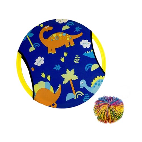 Amagogo Toss und Fangen von Bällen Set Elternkind -Interaktionsspiel Tier Fine Motor Skills Tragbare Party -Gefälligkeiten für Familienjungen Mädchen, Blauer Dinosaurier Amagogo Toss und Fangen von Bällen Set Elternkind -Interaktionsspiel Tier Fine Motor Skills Tragbare Party -Gefälligkeiten für Familienjungen Mädchen, Blauer Dinosaurier von Amagogo