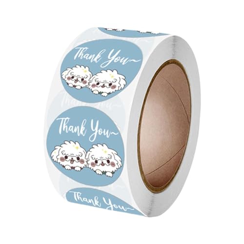 Amagogo Vielen Dank an Aufkleber Umschlagaufkleber 2,5 cm Labels Paper Tags für vorliegende Paketbriefparteifürfe, Blau Amagogo Vielen Dank an Aufkleber Umschlagaufkleber 2,5 cm Labels Paper Tags für vorliegende Paketbriefparteifürfe, Blau von Amagogo