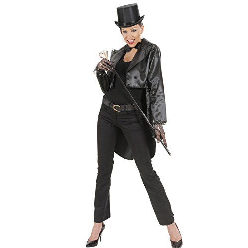 Amakando Damenfrack Satin schwarz Frack Damen L 42/44 Frauenfrack Kabarett Showgirl Outfit Can Can Revue Damenkostüm Marlene Kostüm Amakando Damenfrack Satin schwarz Frack Damen L 42/44 Frauenfrack Kabarett Showgirl Outfit Can Can Revue Damenkostüm Marlene Kostüm von Amakando