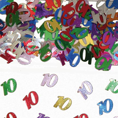 Amakando Glitzerndes Zahlen-Konfetti Ziffer 10 / 14gr. / Hübsches Deko-Konfetti für Feste/Passend zu Kindergeburtstag & Jubiläumsfeier Amakando Glitzerndes Zahlen-Konfetti Ziffer 10 / 14gr. / Hübsches Deko-Konfetti für Feste/Passend zu Kindergeburtstag & Jubiläumsfeier von Amakando