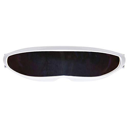Amakando Originelle Alien Brille mit Visor/Weiß-Schwarz/Weltraum Funbrille/Genau richtig zu Fasching & Karneval Amakando Originelle Alien Brille mit Visor/Weiß-Schwarz/Weltraum Funbrille/Genau richtig zu Fasching & Karneval von Amakando