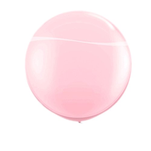 Amakando Riesenluftballons - rosa - Riesen Luftballon 90 cm Heliumballons Hochzeit Große Luftballons Geburtstagsdeko Partydeko Riesen Luftballon 90 cm von Amakando