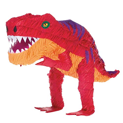 Aufregende Dino-Pinata zum Zerschlagen/Rot 55,8x25,4x19cm / Saurier-Partyspiel zum Befüllen mit Süßigkeiten/Wie geschaffen zu Kindergeburtstag & Kinderfest Aufregende Dino-Pinata zum Zerschlagen/Rot 55,8x25,4x19cm / Saurier-Partyspiel zum Befüllen mit Süßigkeiten/Wie geschaffen zu Kindergeburtstag & Kinderfest von Amakando