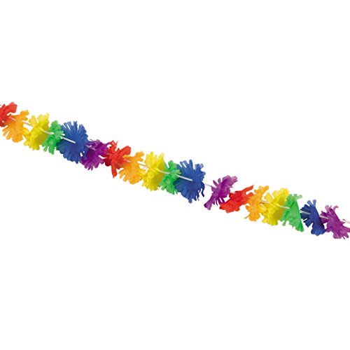 Blütengirlande Karibik - 3 m - Beachparty Deko Girlande Partygirlande Sommerparty Blumenkette Strandparty Dekoartikel Südsee Blumengirlande Hawaii Blütengirlande Karibik - 3 m - Beachparty Deko Girlande Partygirlande Sommerparty Blumenkette Strandparty Dekoartikel Südsee Blumengirlande Hawaii von Amakando