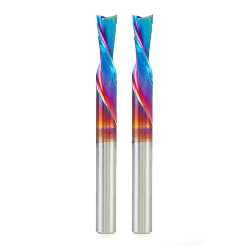 Amana Tool 46202-K-2 SC Spektra Extreme Tool Life Coated Spiral Plunge 1/4 Zoll Durchmesser x 3/4 CH x 1/4 SHK 2-1/2 Zoll lange Down-Cut Router Bits Amana Tool 46202-K-2 SC Spektra Extreme Tool Life Coated Spiral Plunge 1/4 Zoll Durchmesser x 3/4 CH x 1/4 SHK 2-1/2 Zoll lange Down-Cut Router Bits von Amana Tool