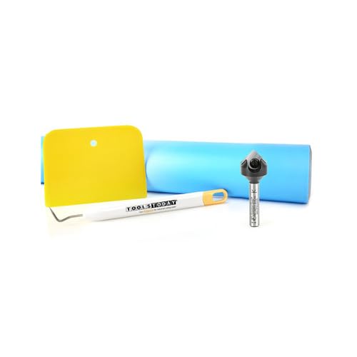 Amana Tool ToolsToday SIGN-004 CNC Signmaking Essentials Fräser und Zubehör, 4-teiliges Set Amana Tool ToolsToday SIGN-004 CNC Signmaking Essentials Fräser und Zubehör, 4-teiliges Set von Amana Tool