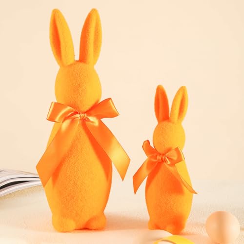 Amanman Osterhase für Tischdekoration (Orange) Amanman Osterhase für Tischdekoration (Orange) von Amanman