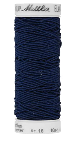 Amann A0390-0810 Nähgarn, Polyester, 0810 Grau, 10 m von Amann