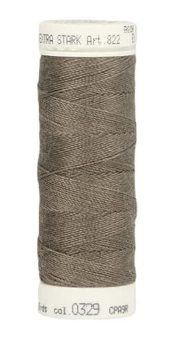 Amann A0822-0329 Nähgarn, Polyester, 0329 Braun, 30 m, meter von Amann