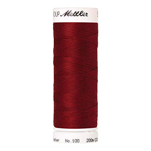 Amann A1678-0105 Nähgarn, Polyester, 0105 Rot, 200 m von Amann