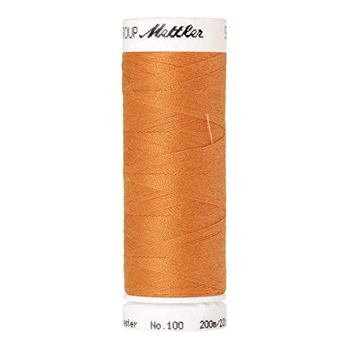 Amann A1678-0147 Nähgarn, Polyester, 0147 Orange, 200 m, meter von Amann