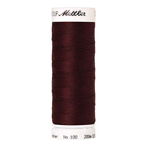 Amann A1678-0166 Nähgarn, Polyester, 0166 Braun, 200 m, meter von Amann