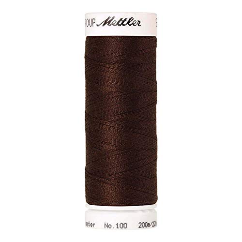 Amann A1678-0175 Nähgarn, Polyester, 0175 Braun, 200 m von Amann