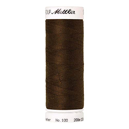Amann A1678-0182 Nähgarn, Polyester, 0182 Braun, 200 m, meter von Amann