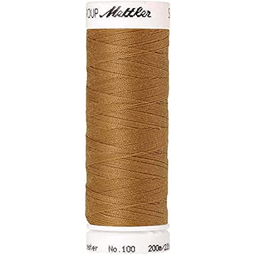 Amann A1678-0261 Nähgarn, Polyester, 0261 Braun, 200 m von Amann