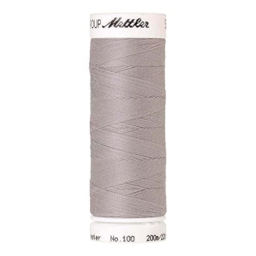 Amann A1678-0331 Nähgarn, Polyester, 0331 Grau, 200 m, meter von Amann
