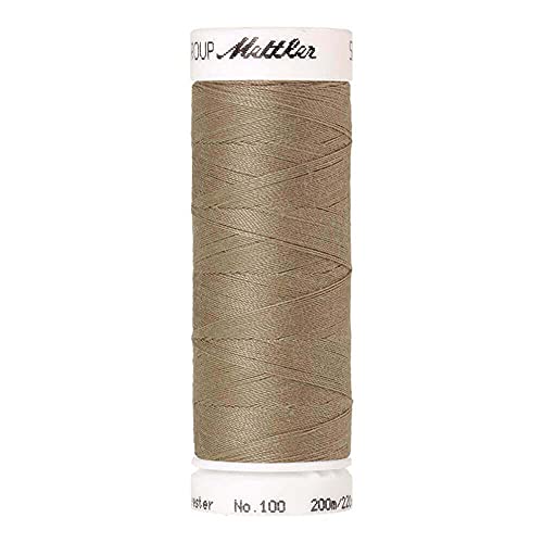 Amann A1678-0379 Nähgarn, Polyester, 0379 Braun, 200 m von Amann