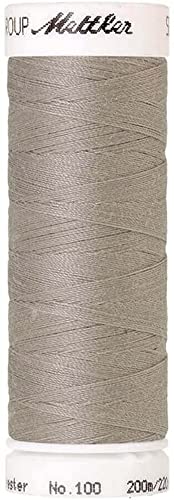 Amann A1678-0412 Nähgarn, Polyester, 0412 Grau, 200 m, meter von Amann