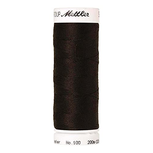 Amann A1678-0431 Nähgarn, Polyester, 0431 Braun, 200 m von Amann