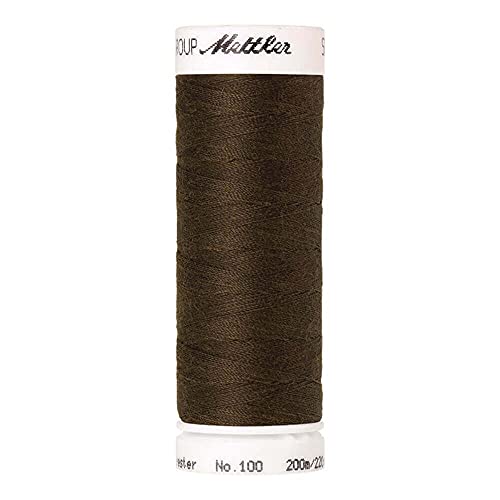 Amann A1678-0523 Nähgarn, Polyester, 0523 Braun, 200 m, meter von Amann