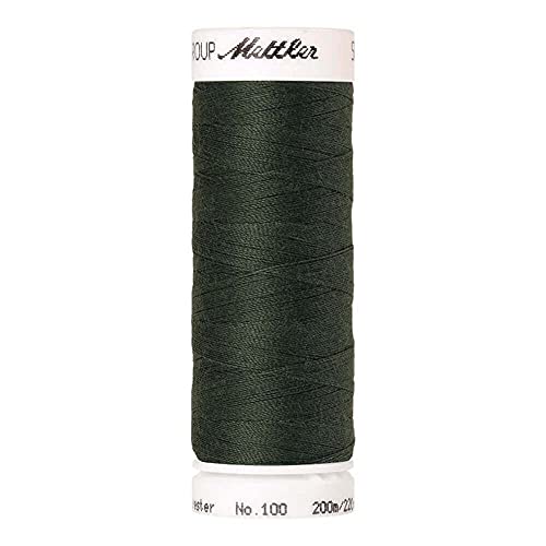 Amann A1678-0627 Nähgarn, Polyester, 0627 Grün, 200 m von Amann