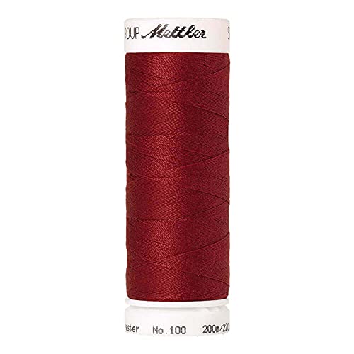 Amann A1678-0630 Nähgarn, Polyester, 0630 Rot, 200 m von Amann